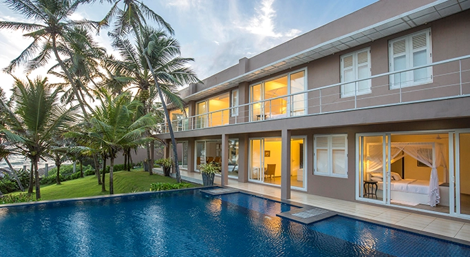 The Sandals Luxury Boutique Villa in Balapitiya, Sri Lanka.