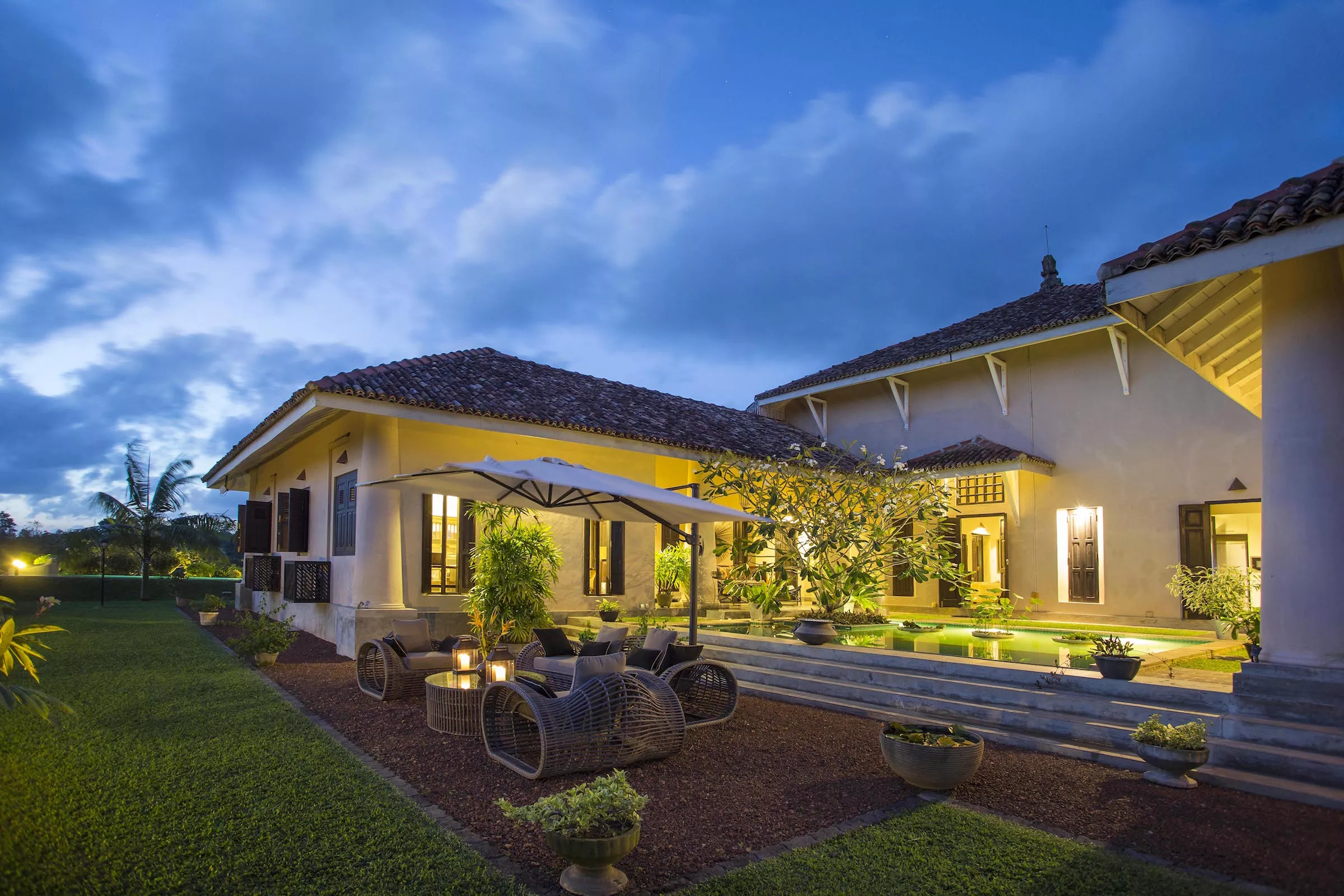 Villa Mayurana’s distinctive property and garden details