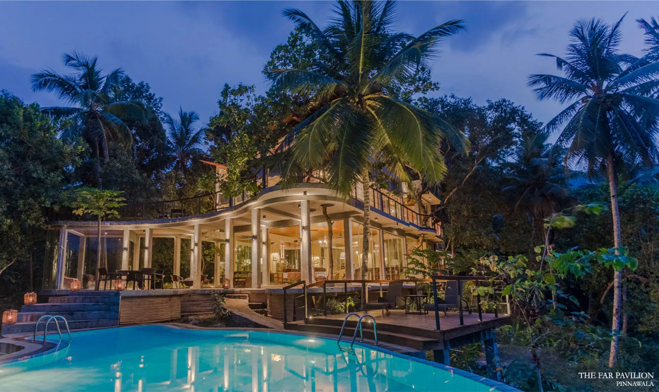 The Far Pavilion Luxury Boutique Villa in Pinnawala, Sri Lanka.